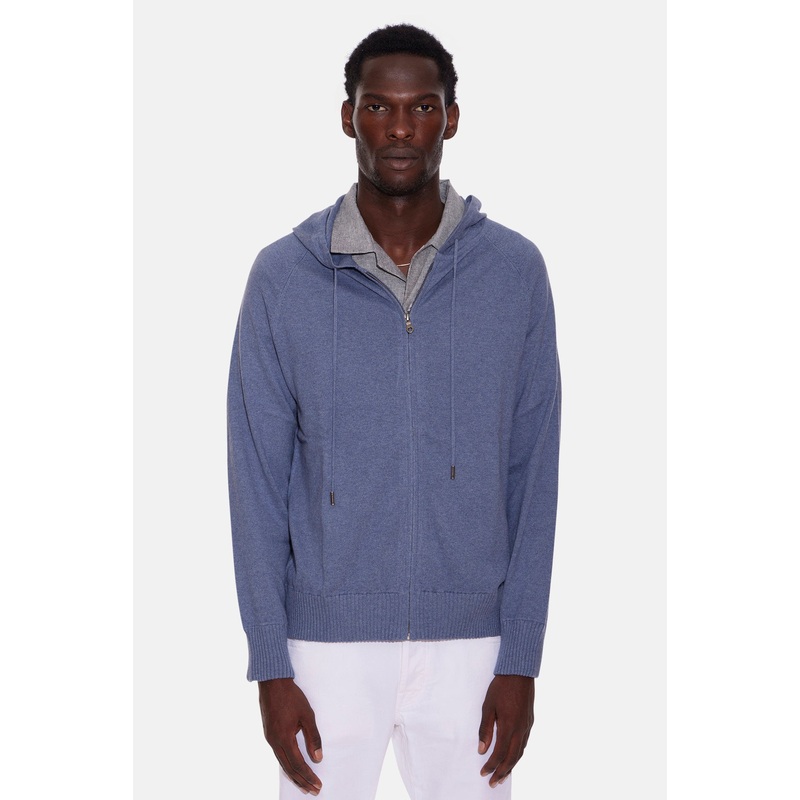 Luke Zip Hoodie Waterfront|XXS|XS|S|M|L|XL|XXL