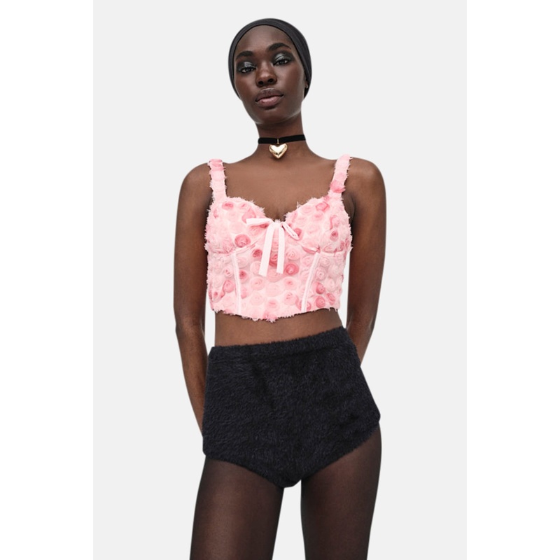 Skye Bustier Top Pink|XS|S|M