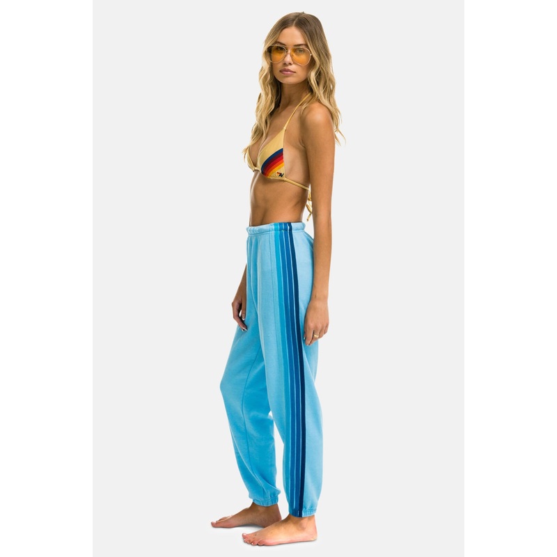5 Stripe Sweatpants Sky/Blue|XS|S|M|L