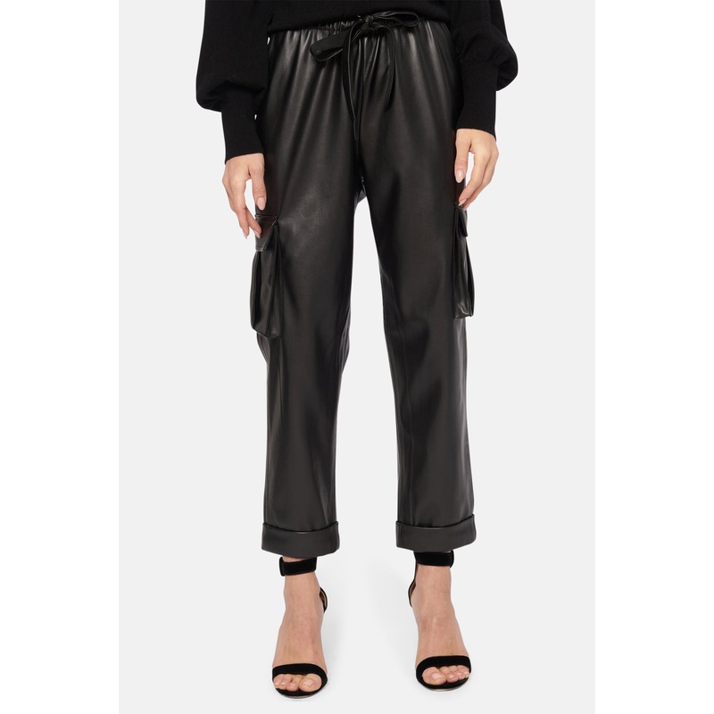 Addy Vegan Leather Pant Black|XXS|XS|S|M