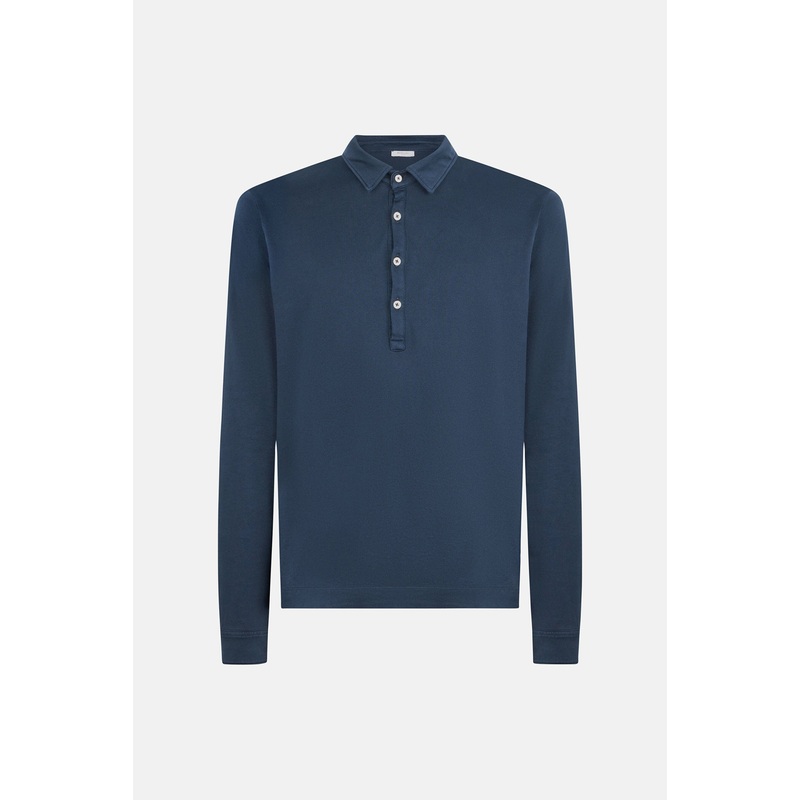 Long Sleeve Polo Navy|XS|S|M|L|XL|XXL