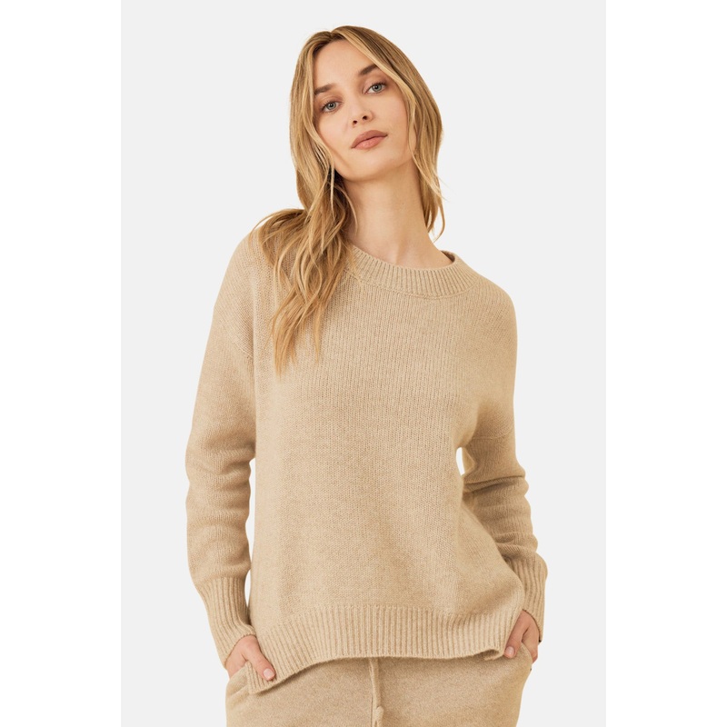 Lyle Cashmere Pullover Oatmeal