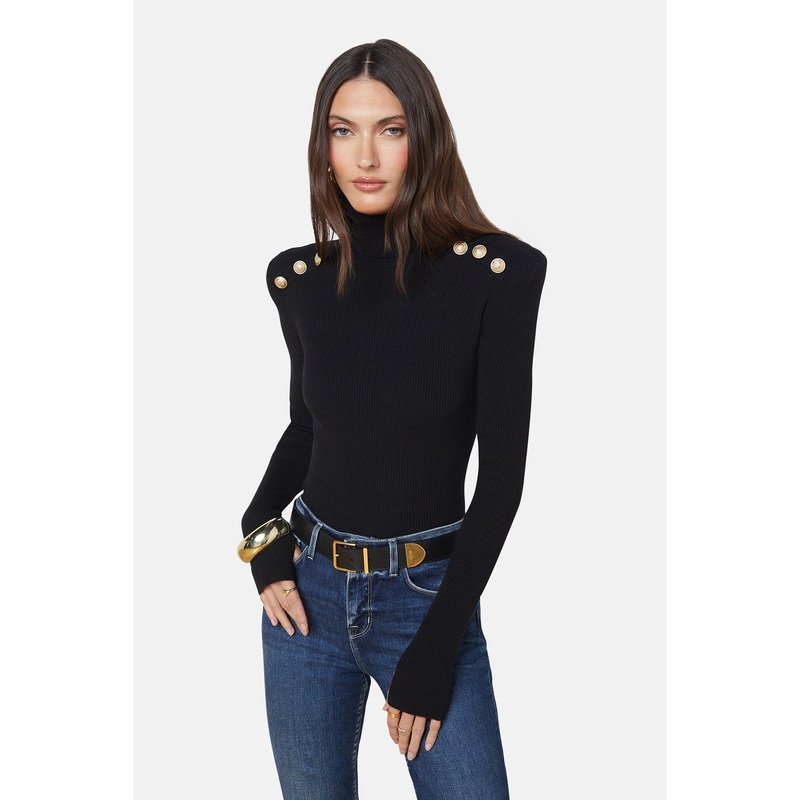 Reeves Turtleneck Sweater Black