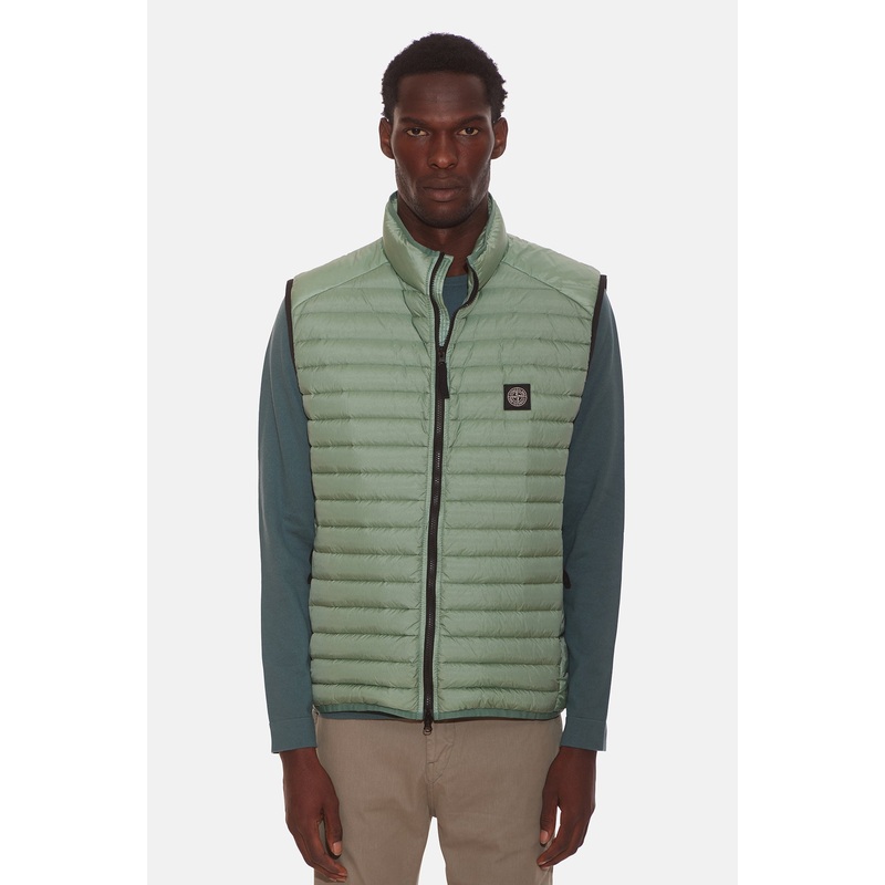Ripstop Nylon Down Vest Sage|L|XL|XXL