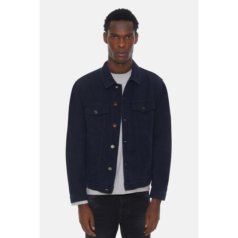 Trucker Jacket Navy|48|50|52|54|56