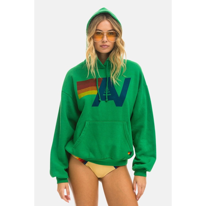 Women’s Logo Relaxed Hoodie Kelly Green