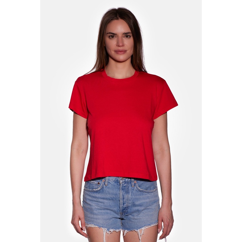 Bebe Lux Tee Red|XXS|XS|S|M|L