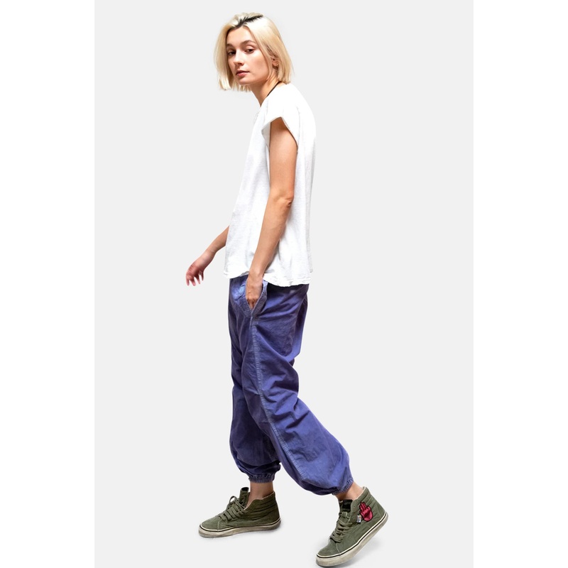 Canyonkid Out Of Sight Poplin Air Flapsnap Jump Pant Purpleplant Powder