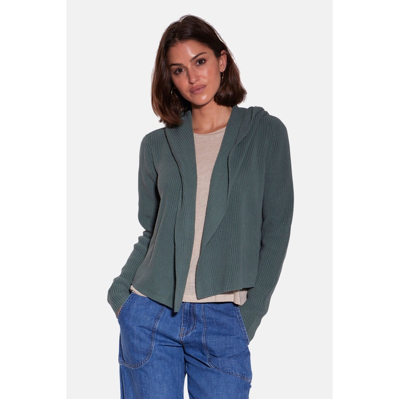 Cotton Shaker Flyaway Cardigan Garden Grove