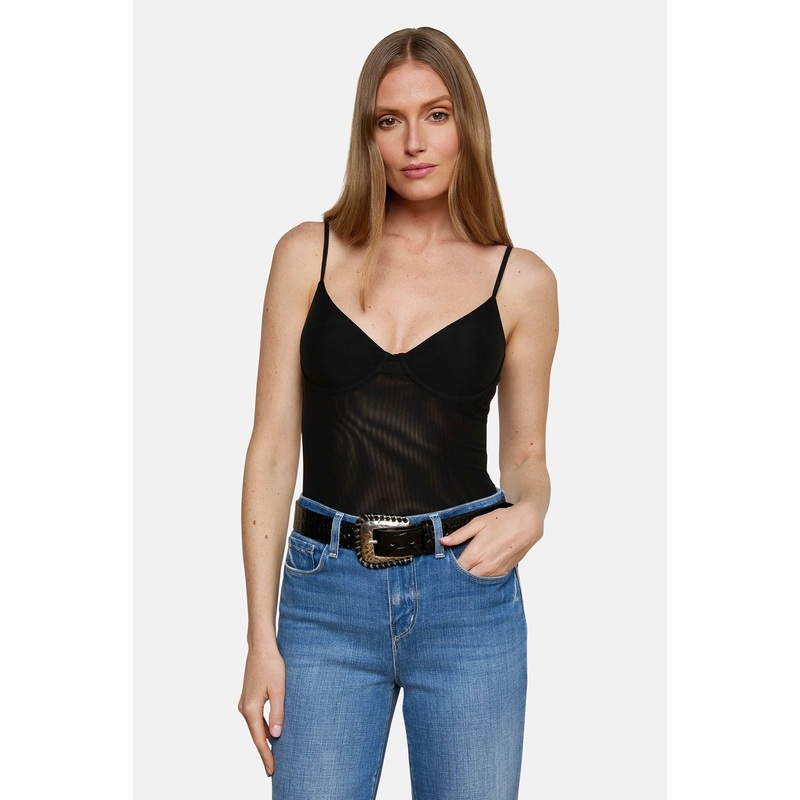 Elowen Mesh Bodysuit Black|XXS|XS|S|M