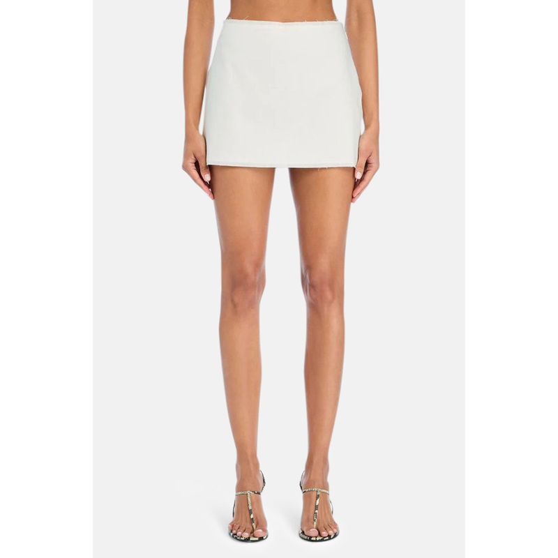 Lania Linen Skirt Eggshell|XXS|XS|S|M
