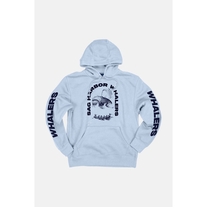 Sag Harbor Whalers Hoodie Pale Blue