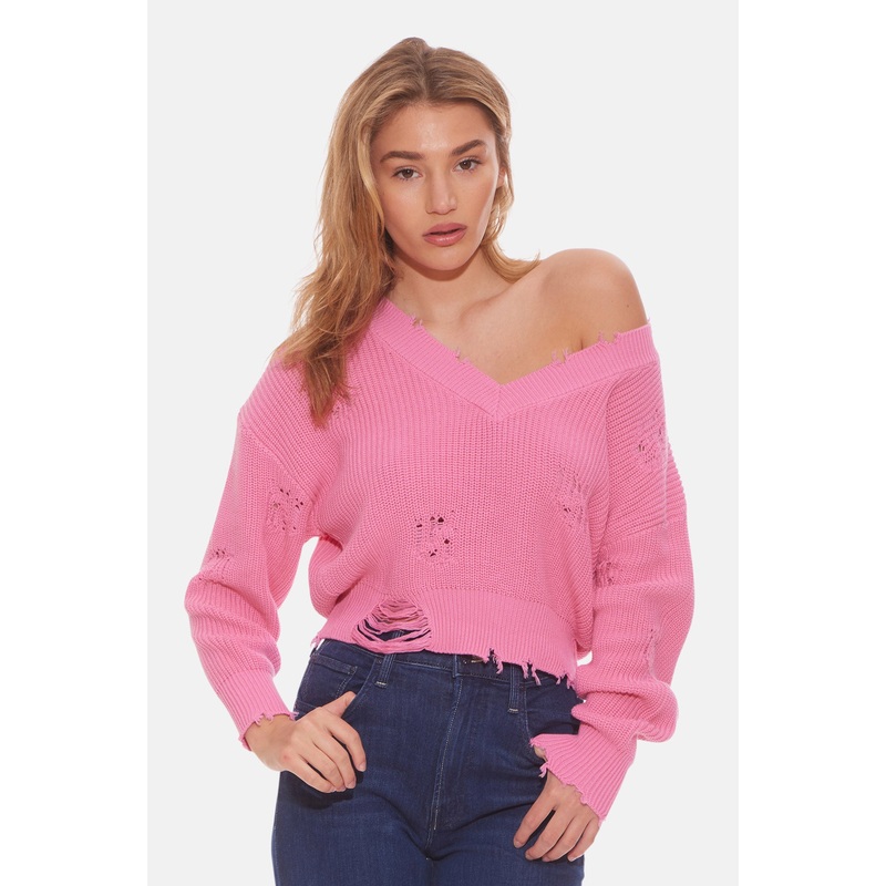 Syd Sweater Malibu Pink|XXS|XS|S|M