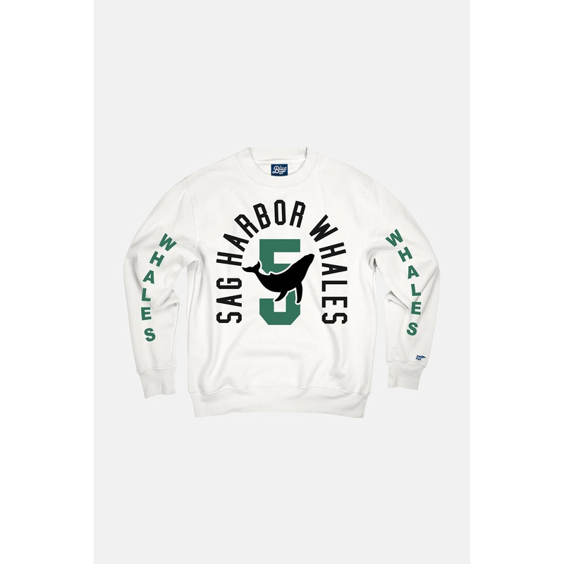 Youth Sag Harbor Whales Long Sleeve White