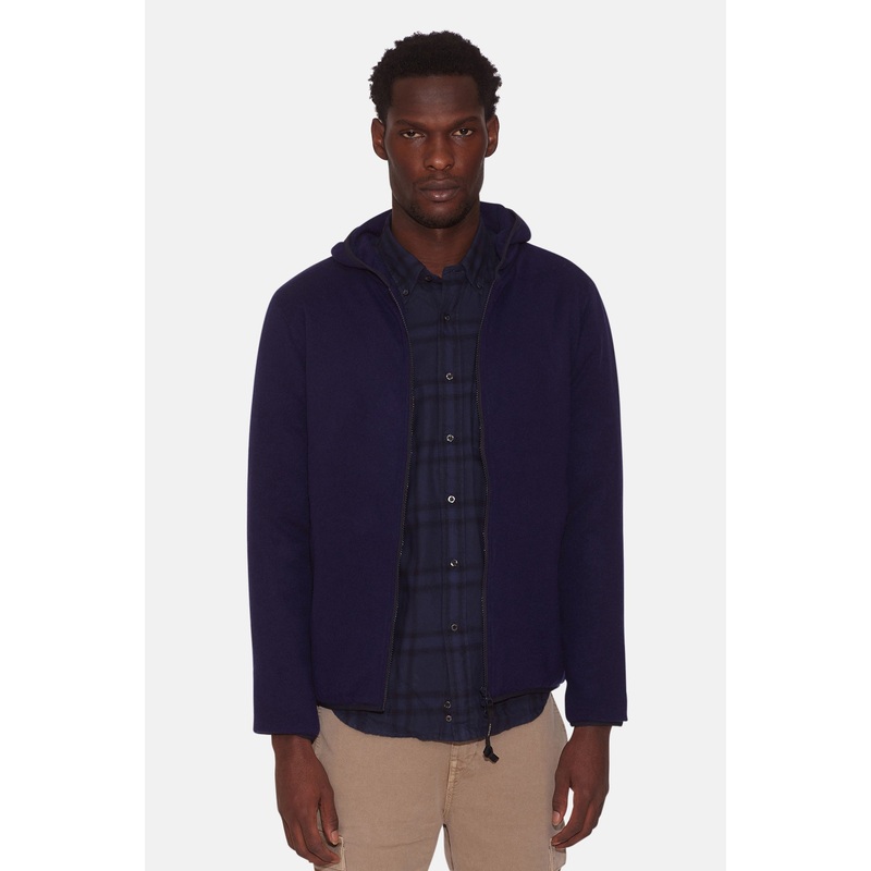Geelong Wool Zip Hoodie Navy|XS|S|M|L|XL|XXL|XXXL