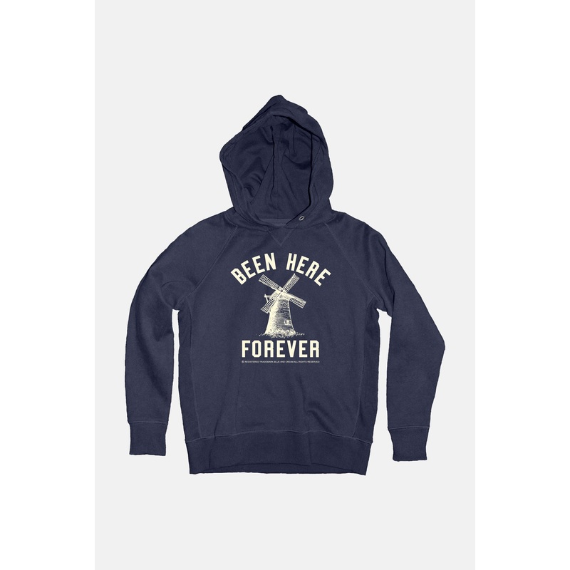 Kids BHF Windmill Hoodie Navy|XS|S|M|L
