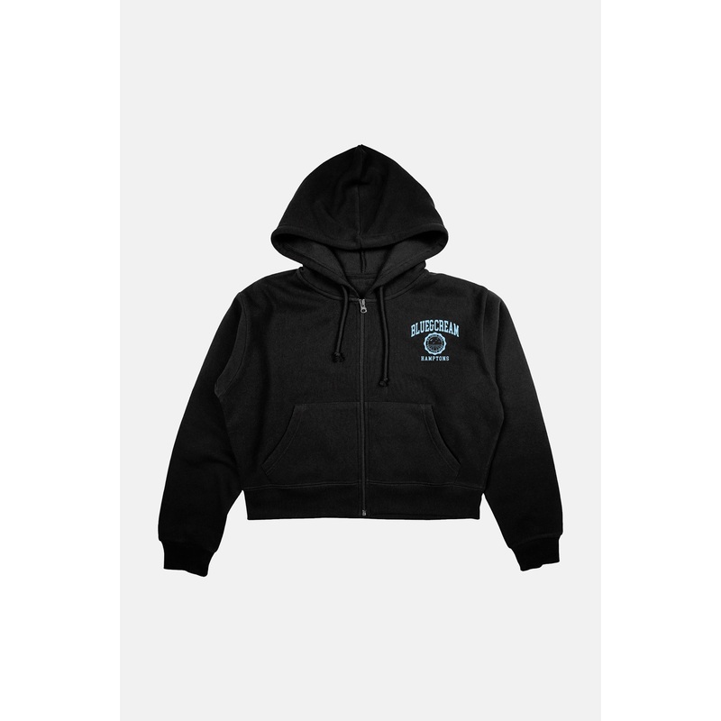 We Grew Here Zip Hoodie Black/Sky