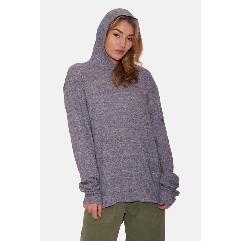 Women’s 58 Hoodie Westport Back Print Navy Melange