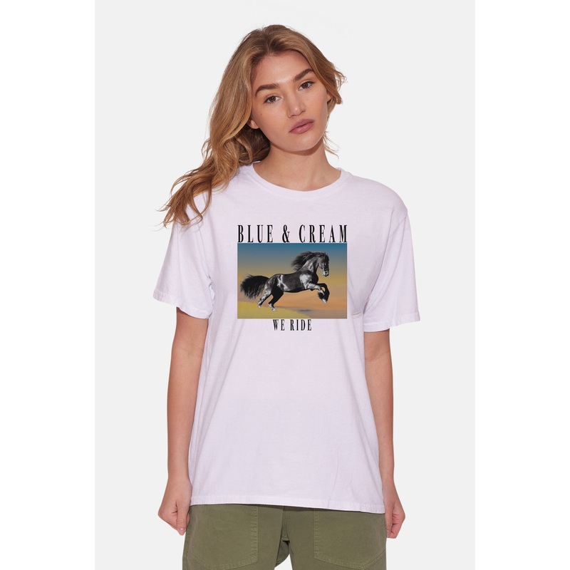Women’s We Ride Tee White|S|M|L|XL|XXL