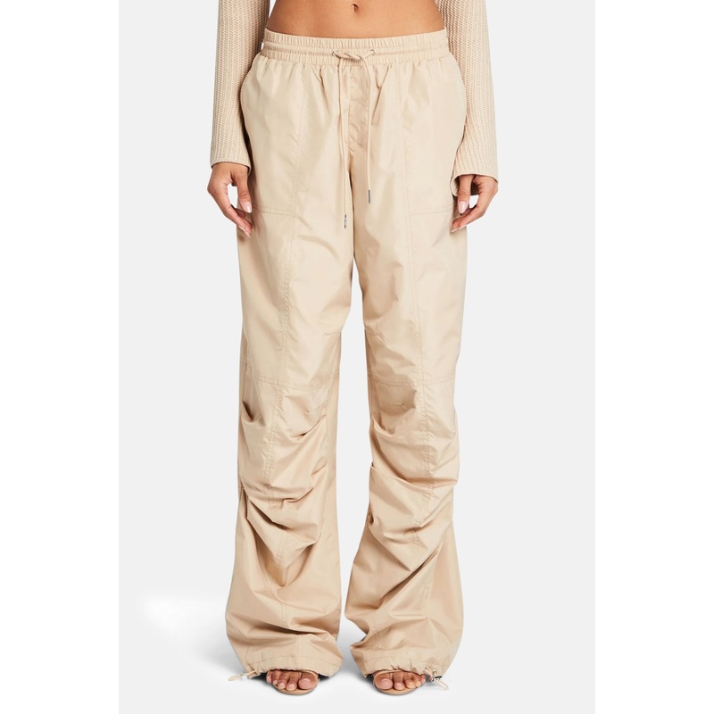 Adelia Ruched Cargo Pant Oxford