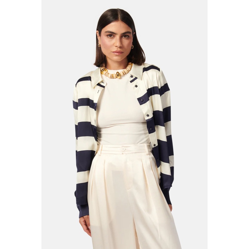 Crosby Blouse Shadow Stripe|XS|S|M