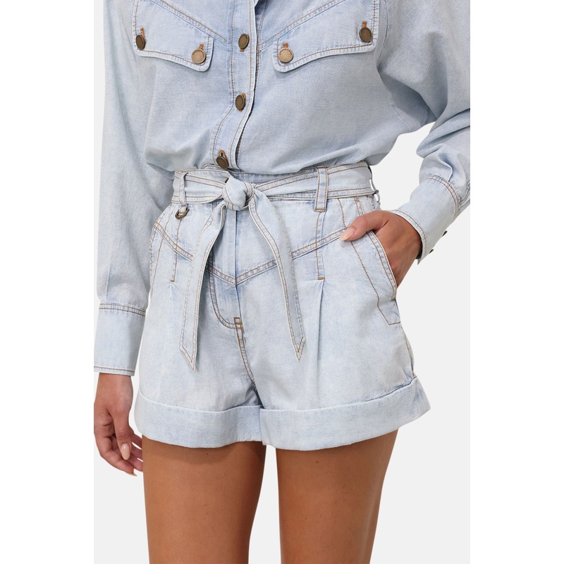 Denim Short Blue Smoke|0P|0|1|2