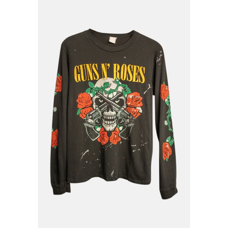 Guns N’ Roses N’ Long Sleeve Coal Pigment