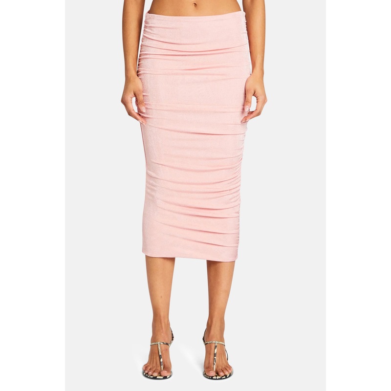 Julia Midi Skirt Powder Pink|XS|S|M