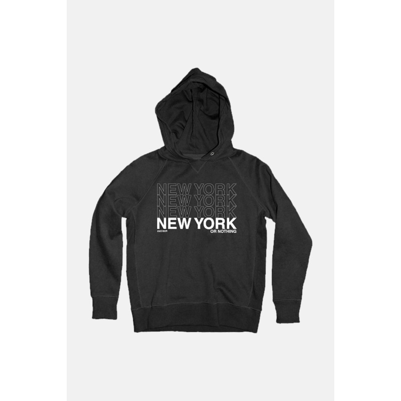 Kids New York or Nothing Hoodie Black