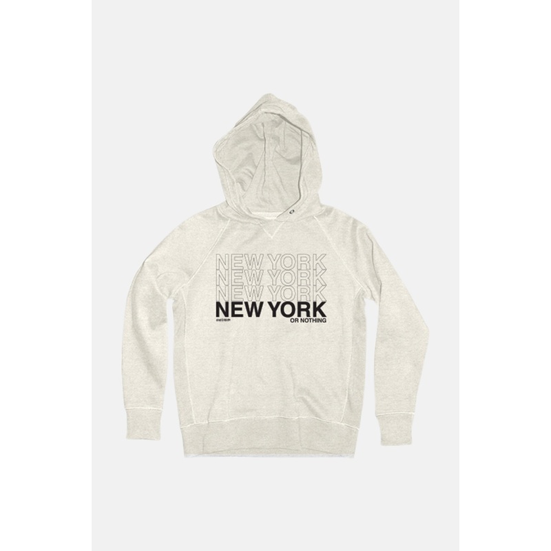 Kids New York or Nothing Hoodie Oatmeal