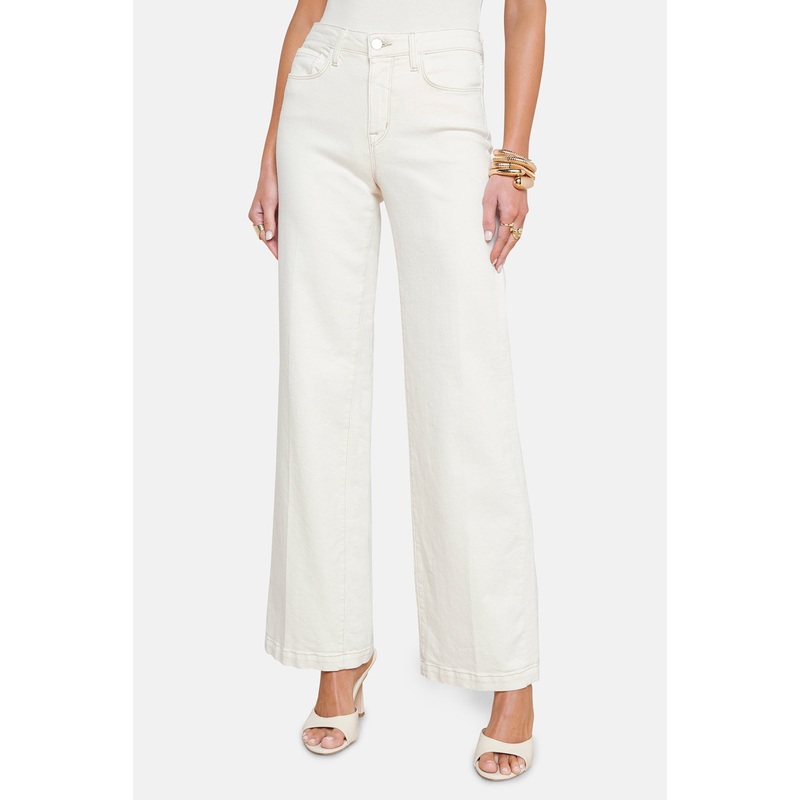 Scottie Wide-Leg Jean Macadamia