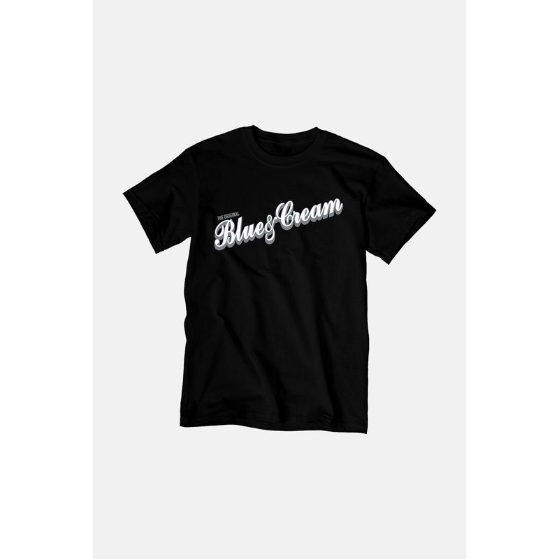 The Original Blue&Cream Tee Jet Black