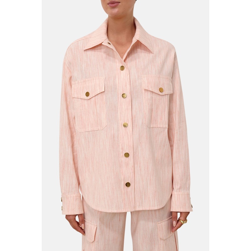 Tranquillity Stripe Shirt Red/Orange