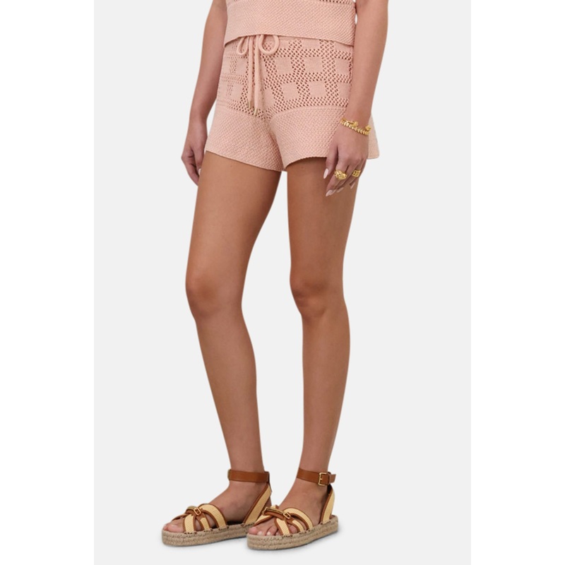Waverly Drawcord Shorts Dusty Pink