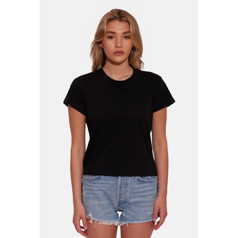Bebe Lux Tee Black|XXS|XS|S|M|L