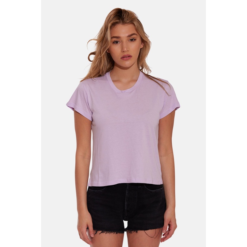 Bebe Lux Tee Light Purple|XS|S|M|L