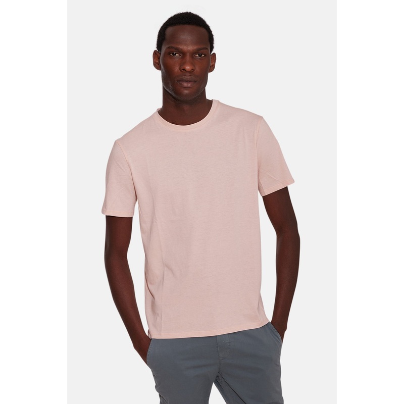 Luxe Jersey Tee Pale Pink|XS|S|M|L|XL|XXL