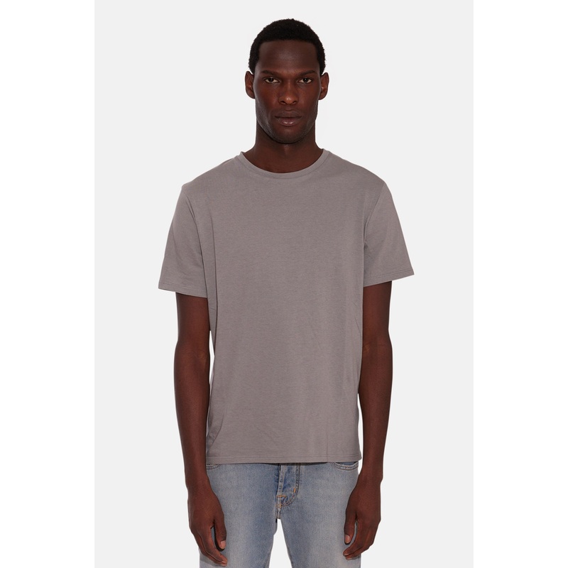Luxe Jersey Tee Steel Grey|XS|S|M|L|XL|XXL
