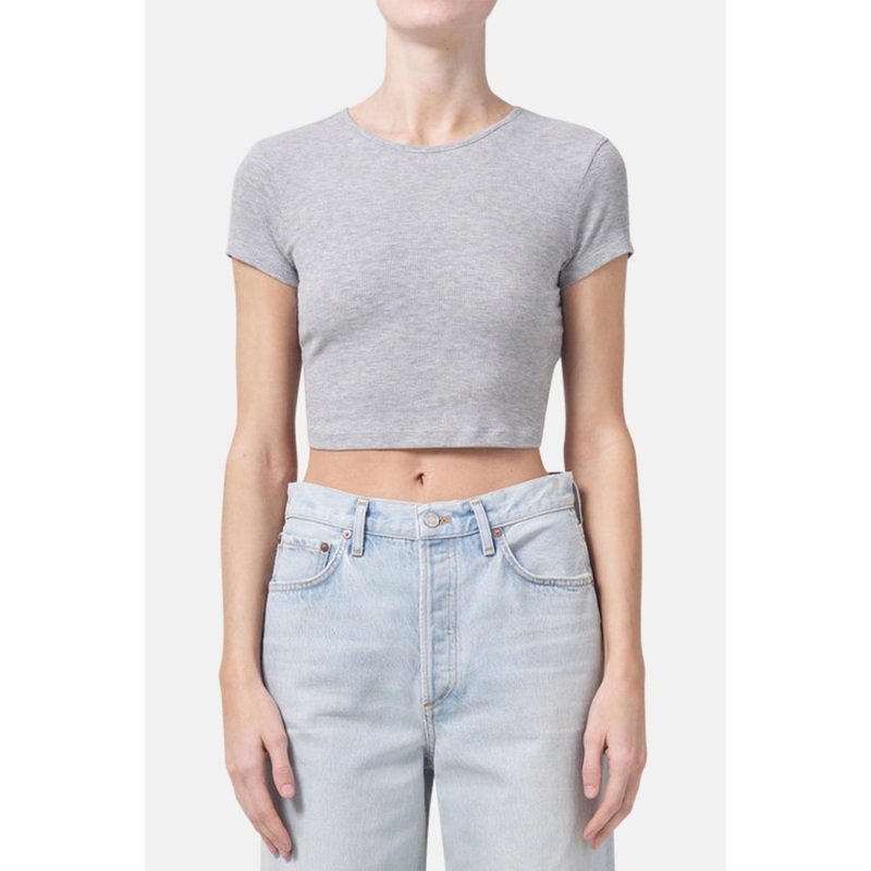 Savannah Tee Grey Heather|XS|S|M