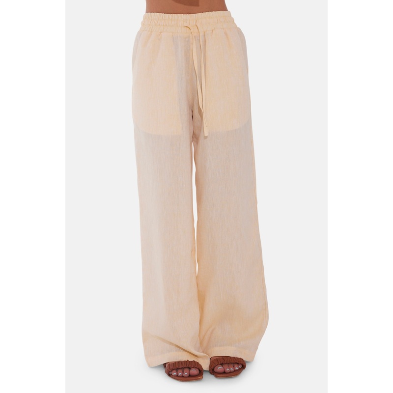 Amber Waves Linen Pant Yellow|XS|S|M