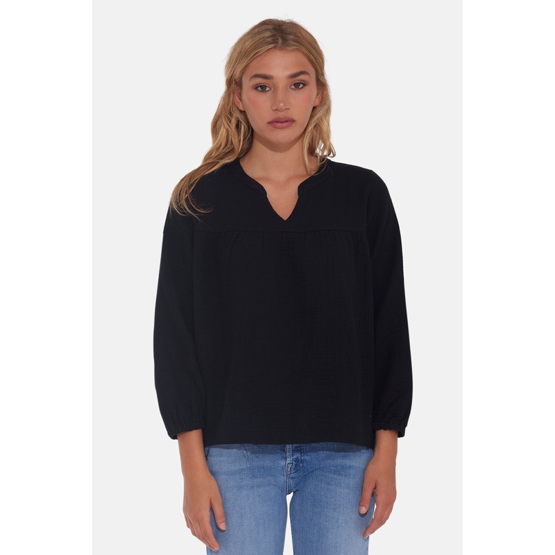 Eden Gauze Top Black|XS|S|M|L