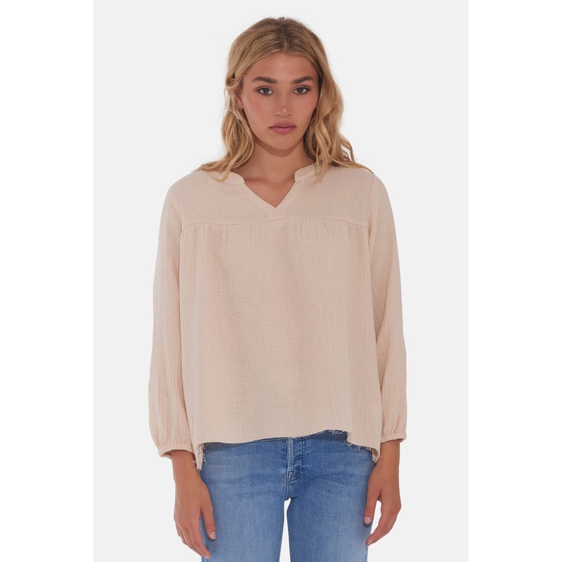 Eden Gauze Top Natural|XS|S|M