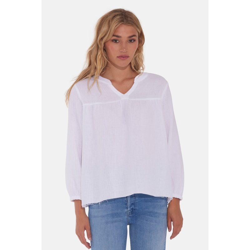 Eden Gauze Top White|XS|S|M|L