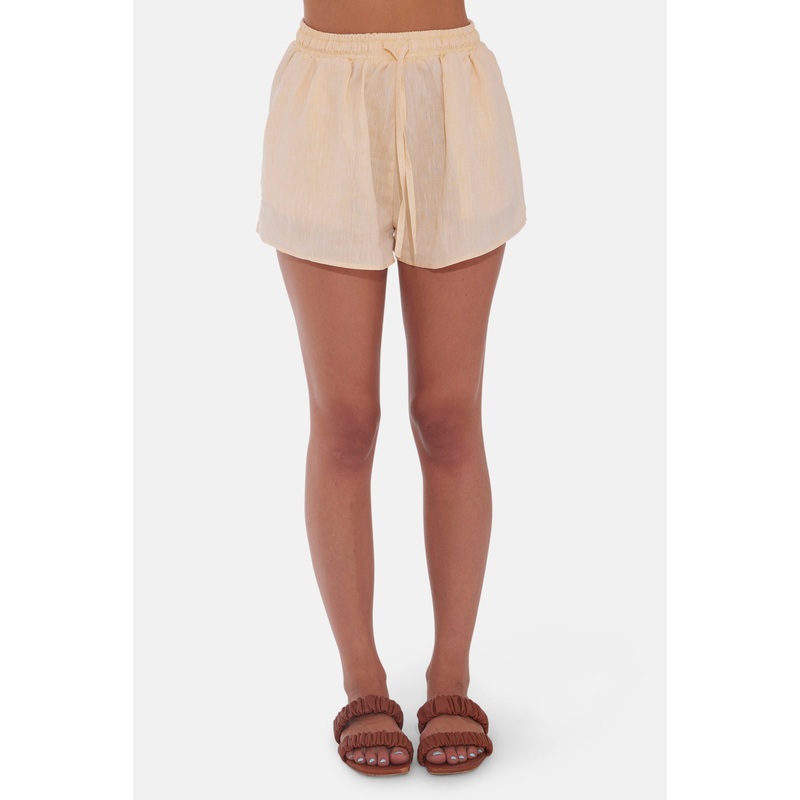 Edie Linen Shorts Yellow|XXS|XS|S|M