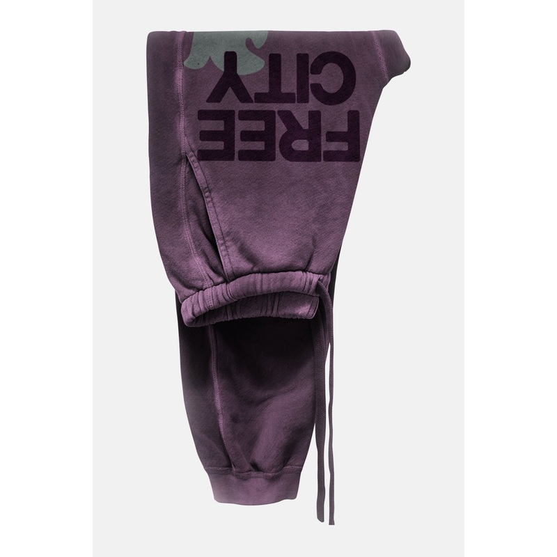 FREECITY LARGE Sunfades Pocket Sweatpant Plumshrooms