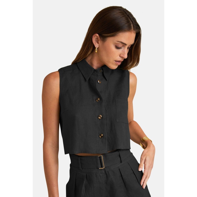 Katja Top Black|XS|S|M