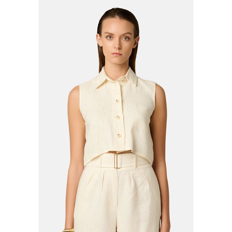 Katja Top Ivory|XS|S|M