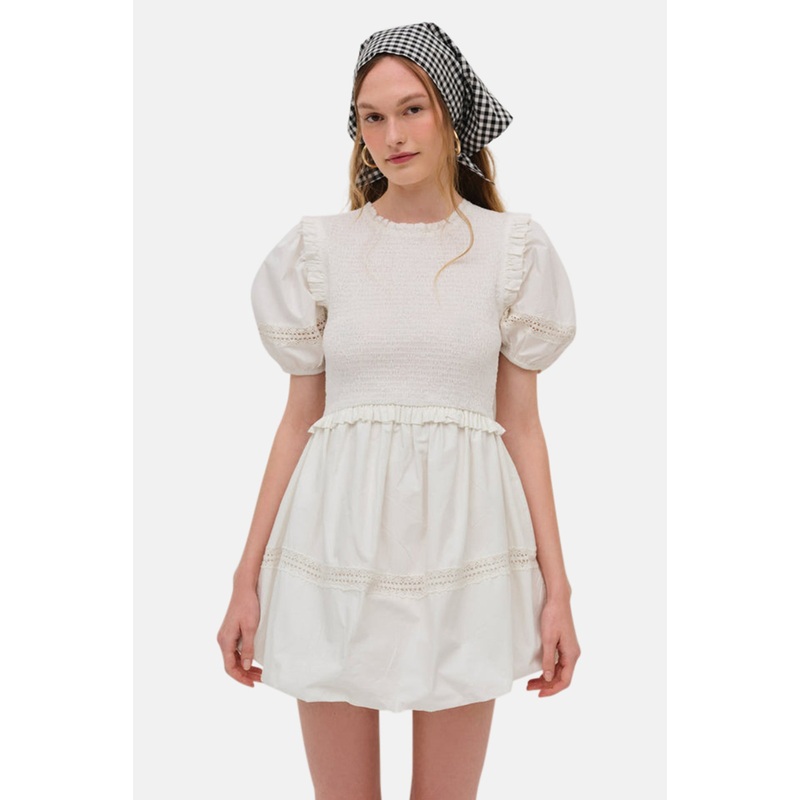 Sandy Mini Dress White|XXS|XS|S|M