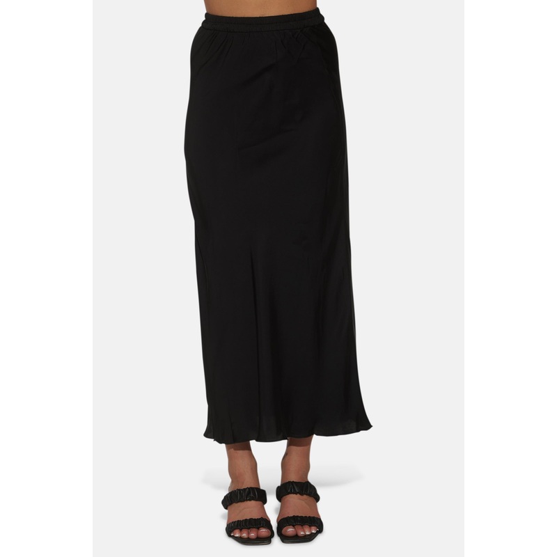 Anya Satin Skirt Black|XS|S|M|L