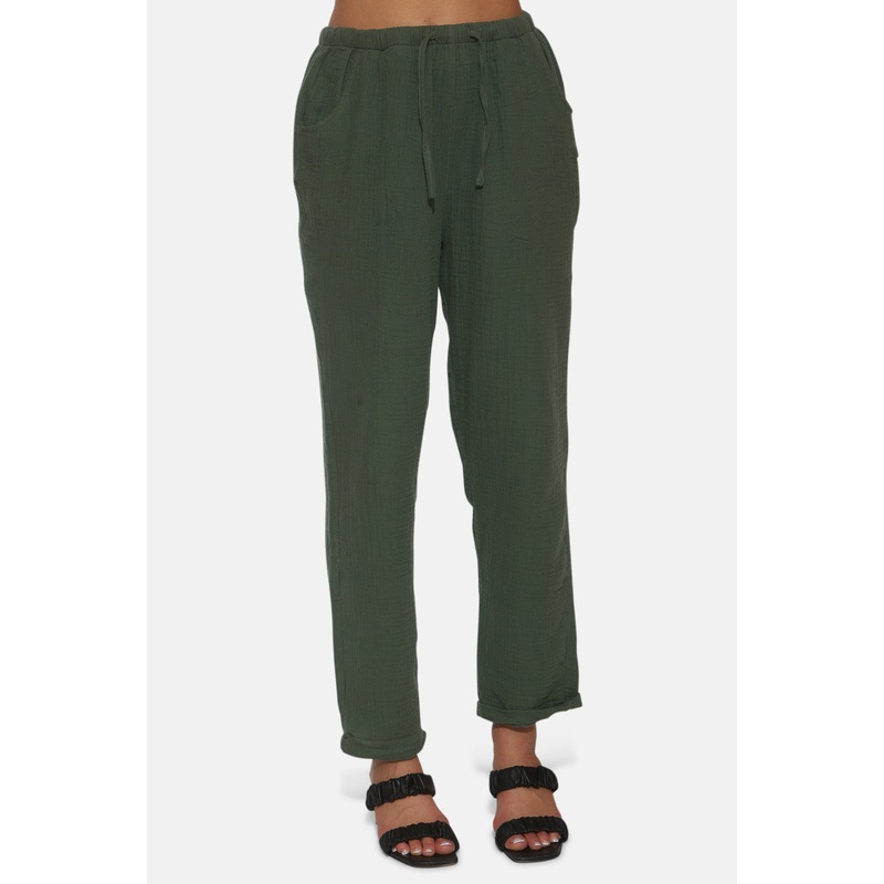 Dune Gauze Pant Basil|XS|S|M|L